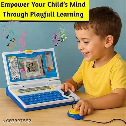 English Learner Laptop Toy for Kids | 20 Fun Activities | ABC, Numbers, Maths, Music & Games | Educational Toy (3+ Years)
