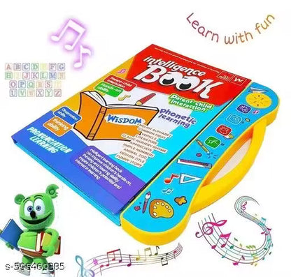 Little Genius Interactive Sound Book with Pen &amp; Eraser | Talking Educational Book for Kids | Learning Alphabets, Numbers, Fruits &amp; More