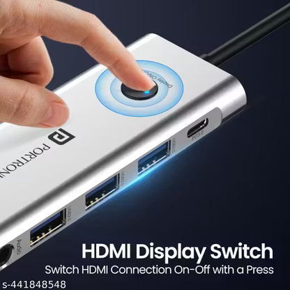 Portronics Mport One USB C Hub