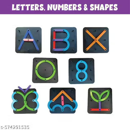 Alpha Numeric Puzzle - Alphabet Construction Puzzle Toys For Kids - Multi Activity Toys For Age Group Of 3 To 5 Year