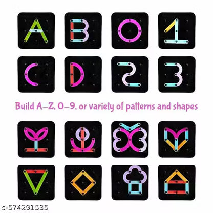 Alpha Numeric Puzzle - Alphabet Construction Puzzle Toys For Kids - Multi Activity Toys For Age Group Of 3 To 5 Year